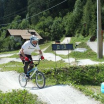 L'istruttore del Bmx Team Alto Adige Suedtirol: Stefano Cavalli