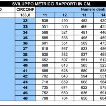 Sviluppo metrico 24 x 1 3-8