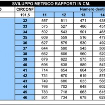 Sviluppo metrico 24 x 1-75